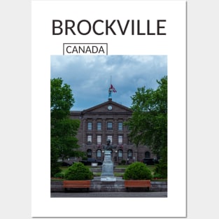 Brockville Ontario Canada Souvenir Present Gift for Canadian T-shirt Apparel Mug Notebook Tote Pillow Sticker Magnet Posters and Art